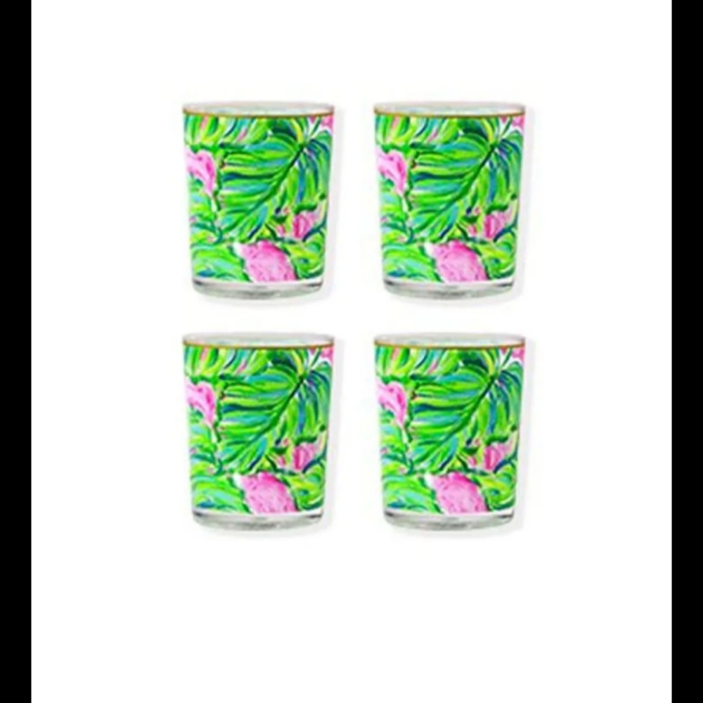 Lilly Pulitzer acrylic glasses